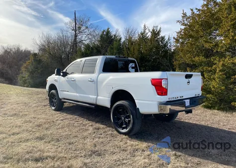 2017 Nissan Titan Xd S из США, поврежденный, VIN 1N6BA1F30HN571027